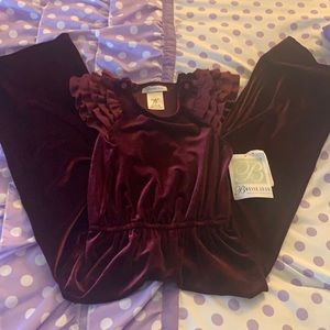 NWT. Velvet Romper